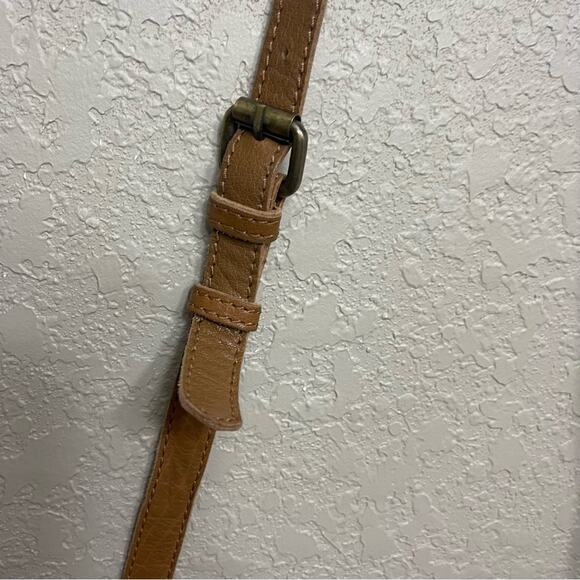 Shiraleah Chicago Tan Purse leather crossbody bag - Picture 5 of 14